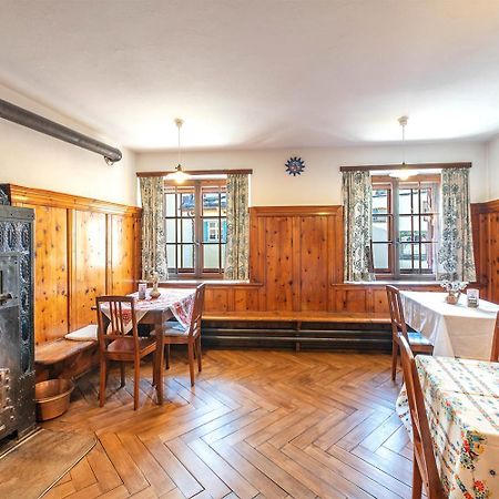 Weisses Kreuz - Crusch Alva Bed & Breakfast Samedan Bagian luar foto